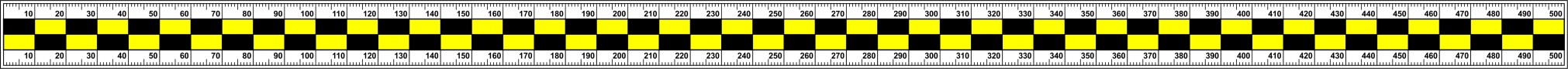 Měřítko 50cm –Al-6